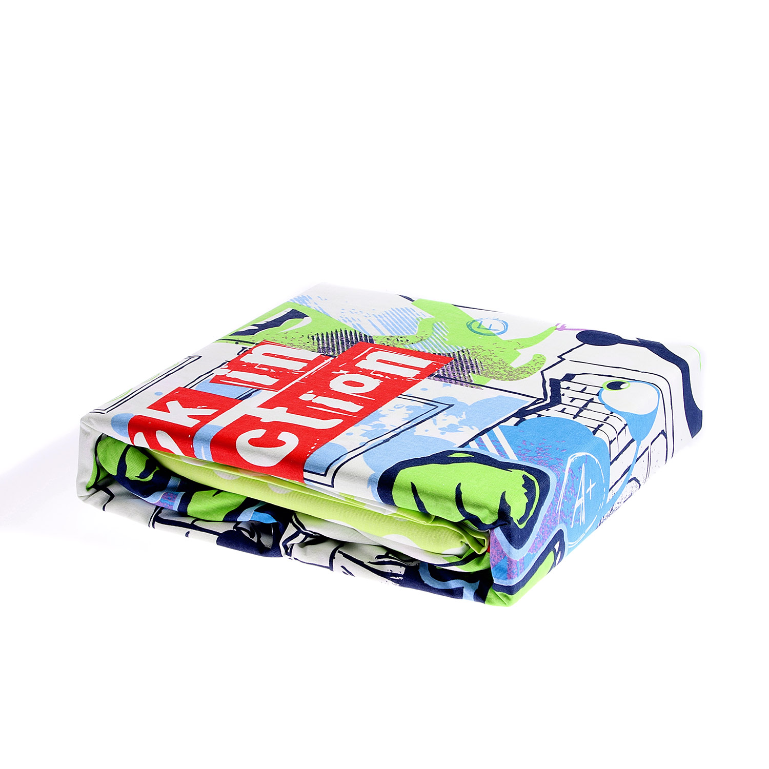 Постельное белье детское 1,5сп бязь Павлинка Мульт Корпорация монстр микс-10 нав70*70,пр150*215 *1/5