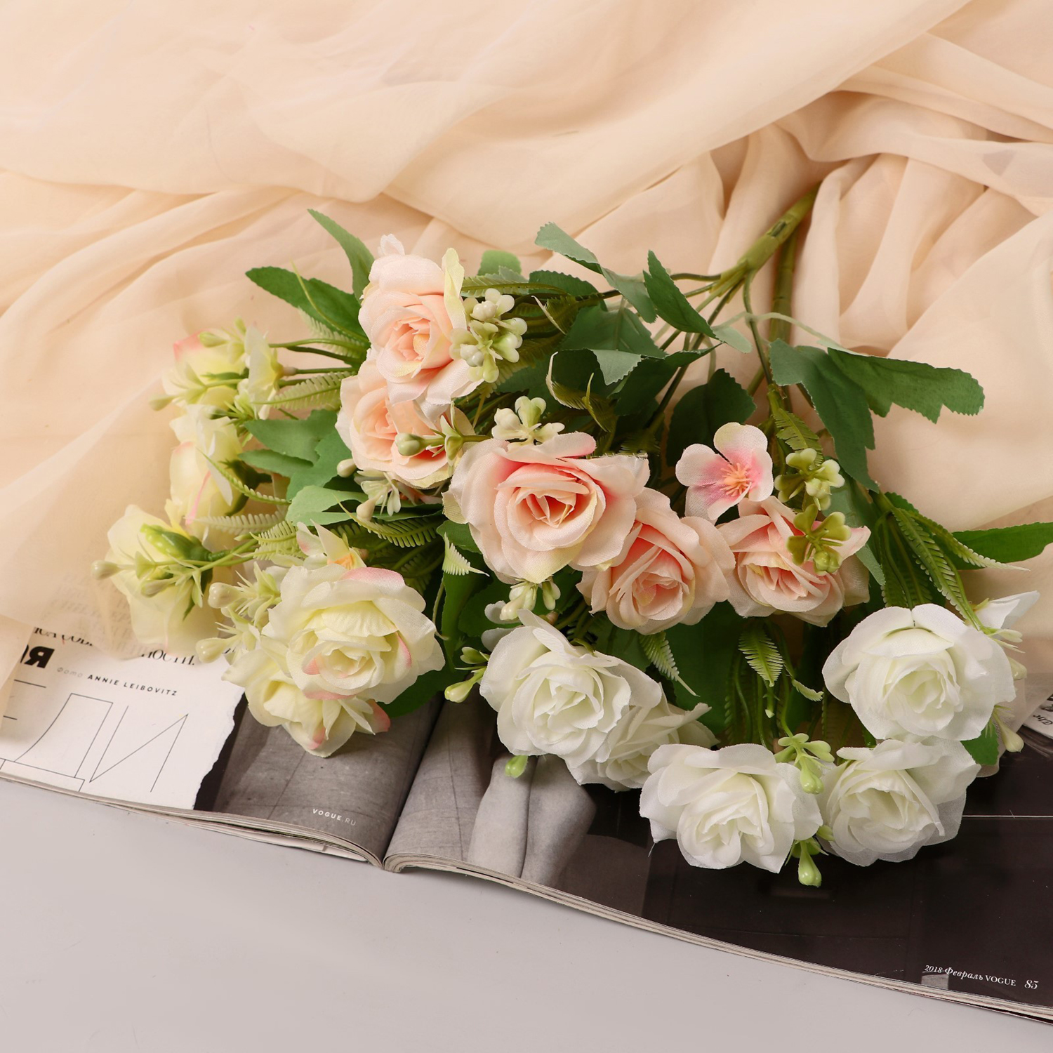 Букет "Роза Изыск" 4х24 см, микс 9369513