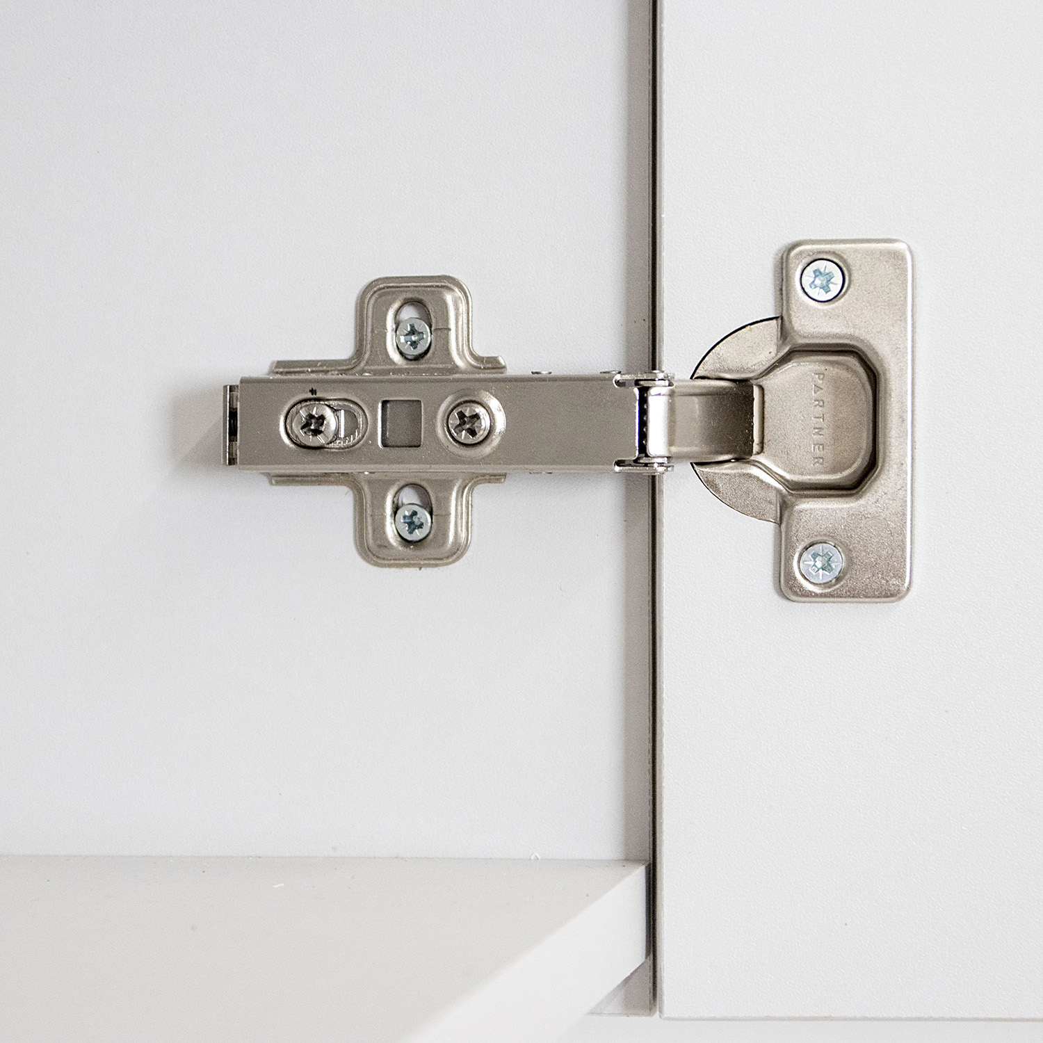 Шкаф навесной 400х676х290 мм BROZEX-WOOD Серый лед, с дверцей, серый / графит