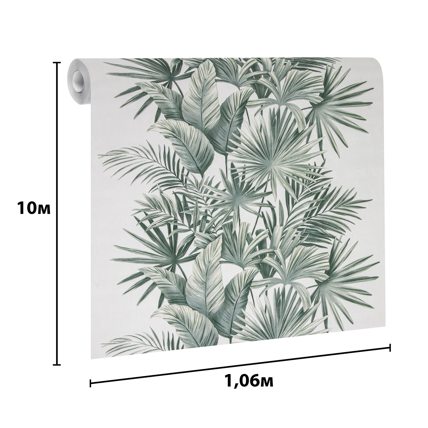 Обои  флиз ED Monte Solaro Palermo (бел./зел.) 9267-00 *6 Обои  флиз ED Monte Solaro Palermo (бел./зел.) 9267-00 *6