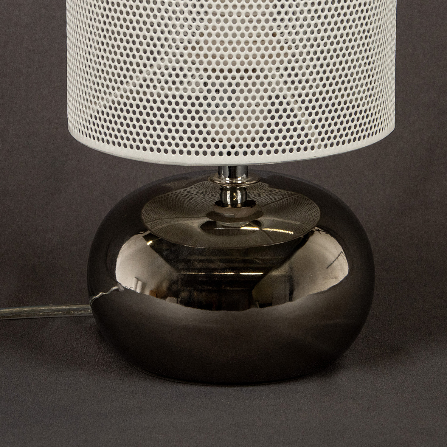 Лампа настольная 21018/1T SV WT Е14 40Вт S=2м2 *1/24