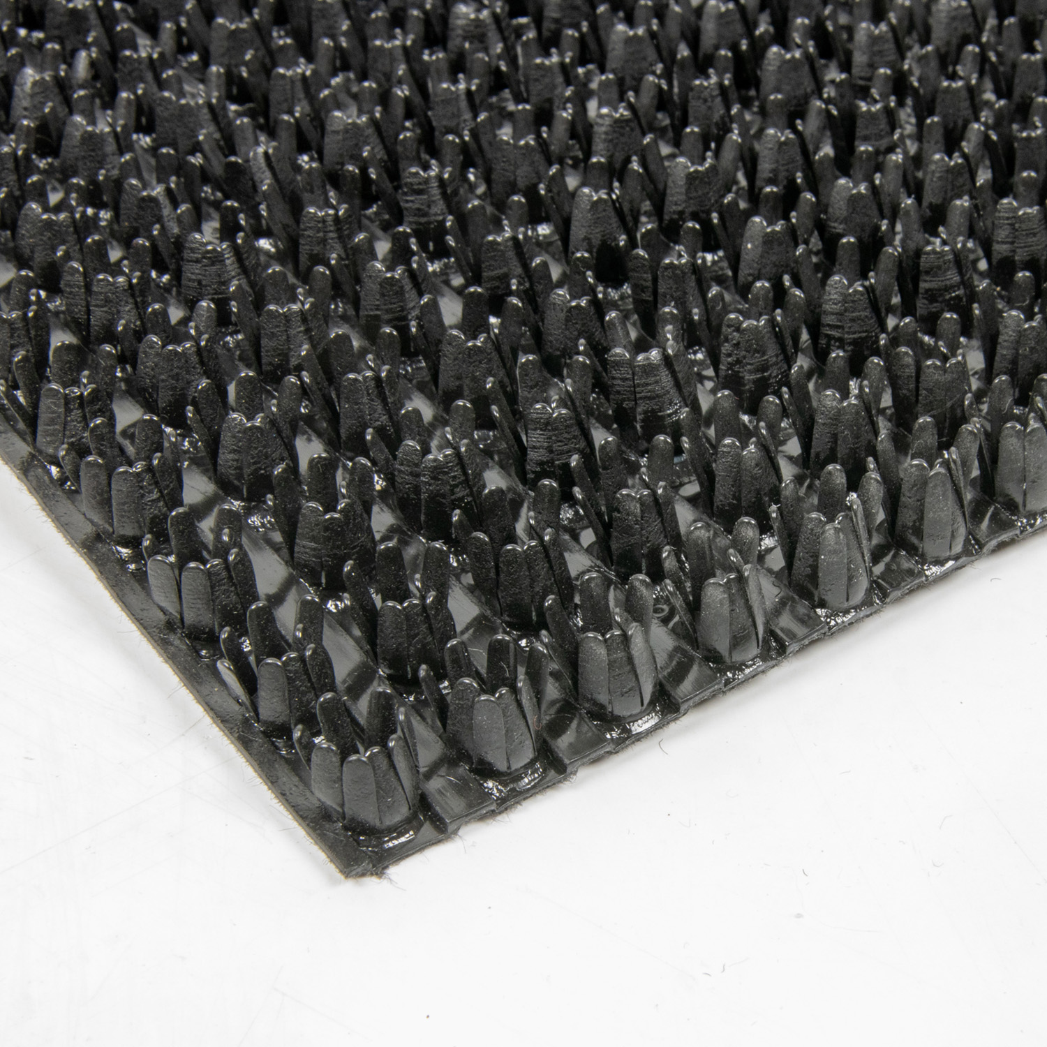 Коврик щетинистый 60*90 см на прот. осн. ( черный) "KOVROFF" Травка (арт. 12139)*1/25 (ОП39)