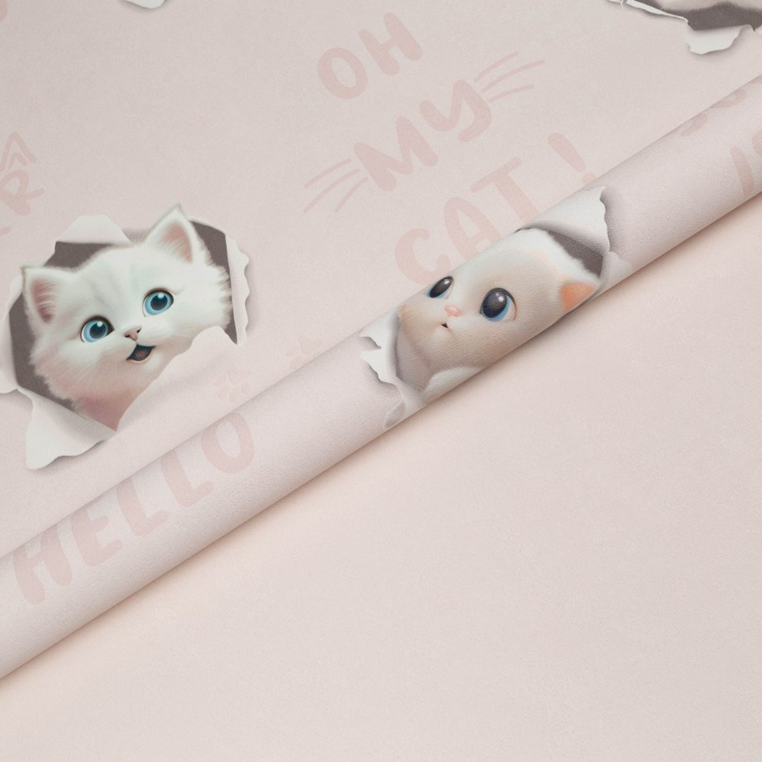 Обои флиз "HomeColor" 3D Cats фон HC72286-25 1,06*10м *1/8