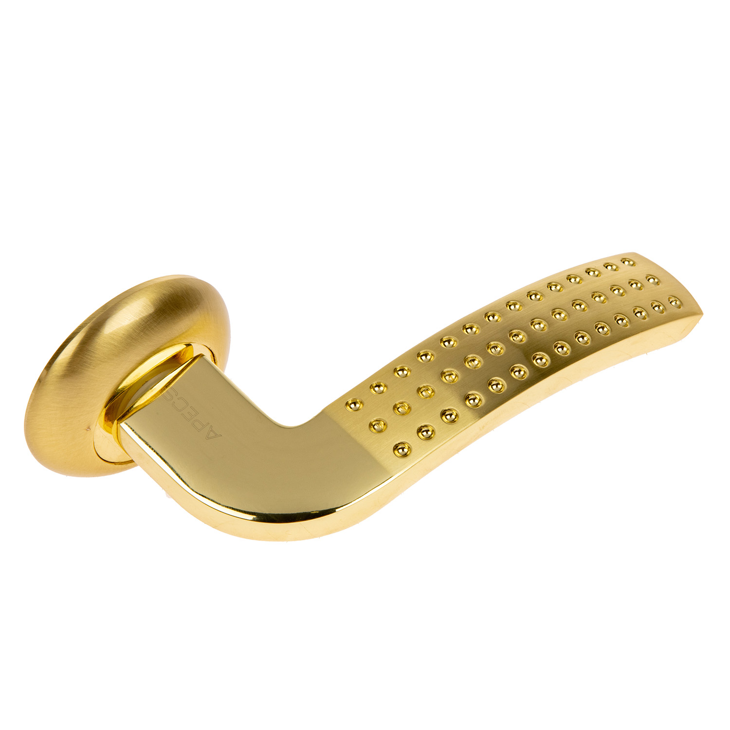 Ручка раздельная ЗОЛОТО матовое/золото H-0826-A-GM/G "Seoul" Megapolis Апекс *1/12