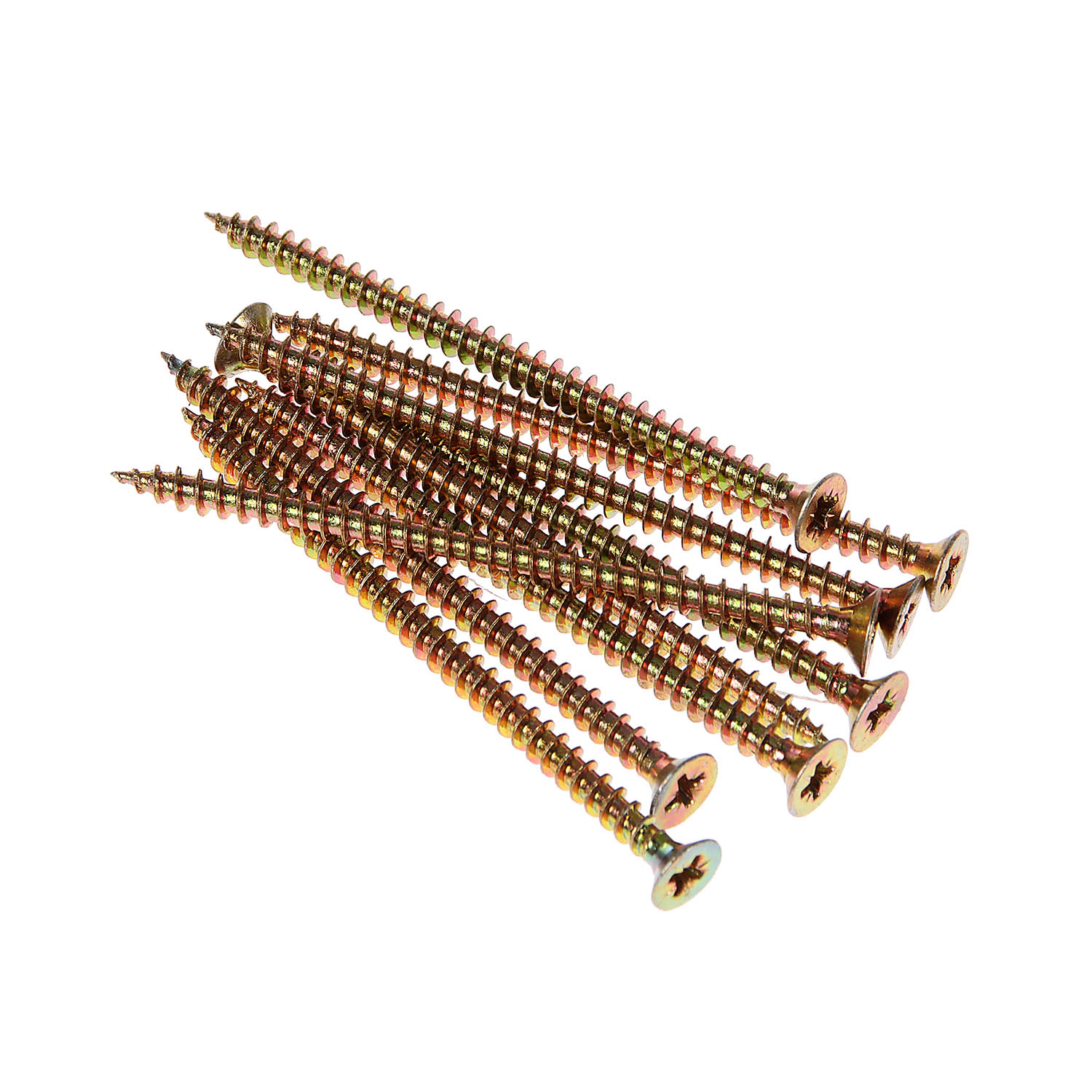 Шурупы желтые BROZEX 5*80 (10кг) промтара  *10