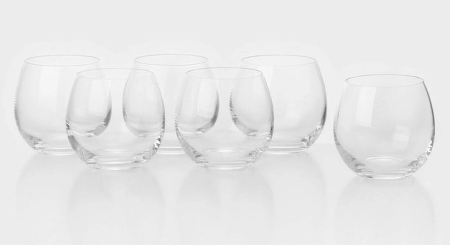 Набор бокалов стекло  "BOHEMIA" "Пион" 380мл 6шт д/воды 25039/380  "KRYSTALEX" *1/8