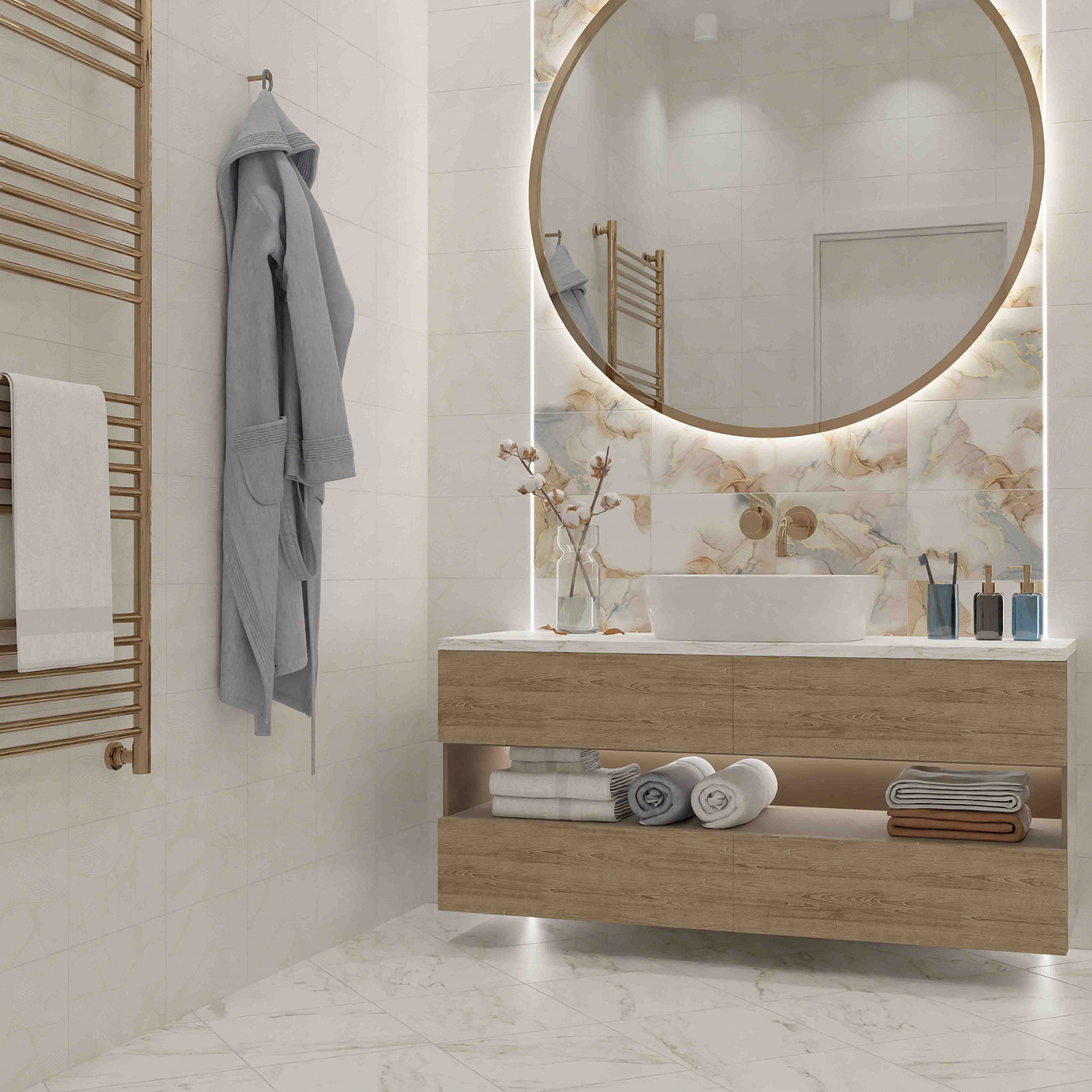 Плитка настенная Челси темная люкс 200*300 (0,06*24=1,44*64) ВКЗ