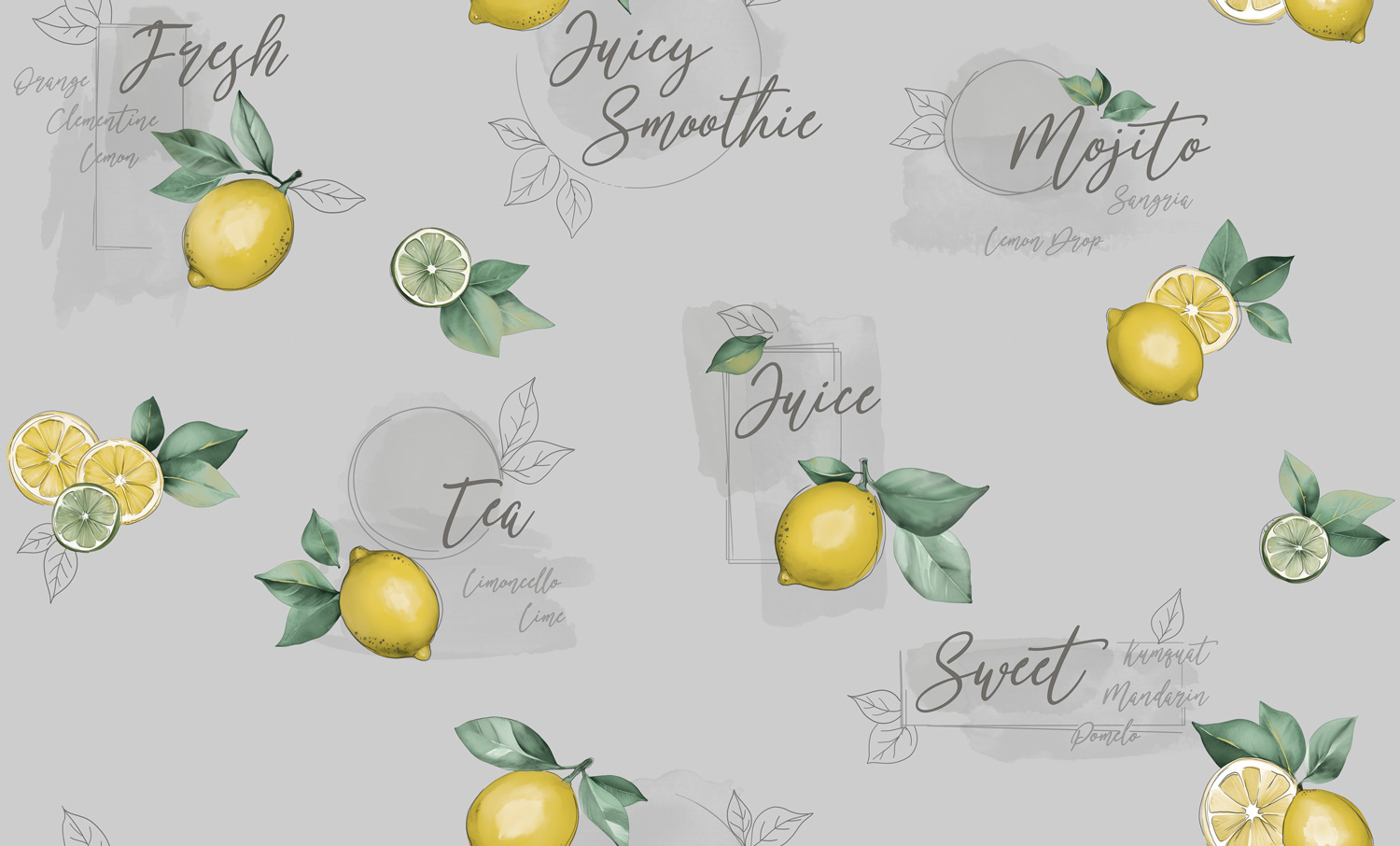 Обои флиз "WallSecret Basic" Mojito 8986-17  10*1,06м *6 Обои флиз "WallSecret Basic" Mojito 8986-17  10*1,06м *6