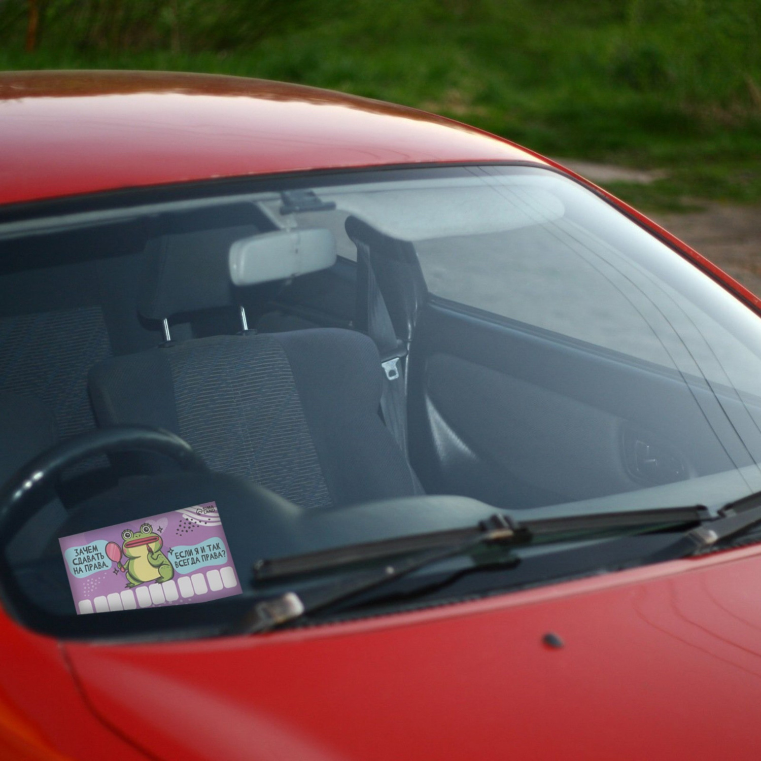 Автовизитка "Жаба" 9215580