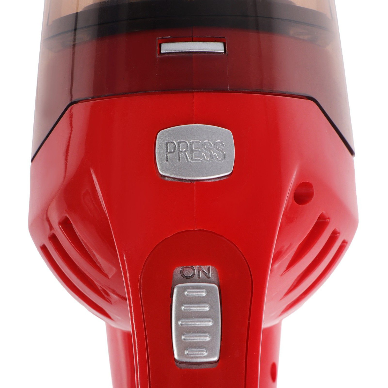 яяяПылесос автомобильный CYCLONE TURBO 100 Вт, 12 В, 5 насадок, красный   4466361