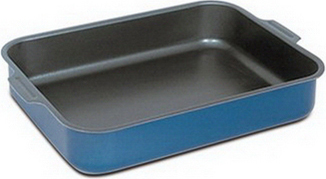 яяяПротивень алюм. а/приг. "Калитва" "Сатин" Глуб. 230мм х 300мм 63301 (Б.Калитва) *1/18