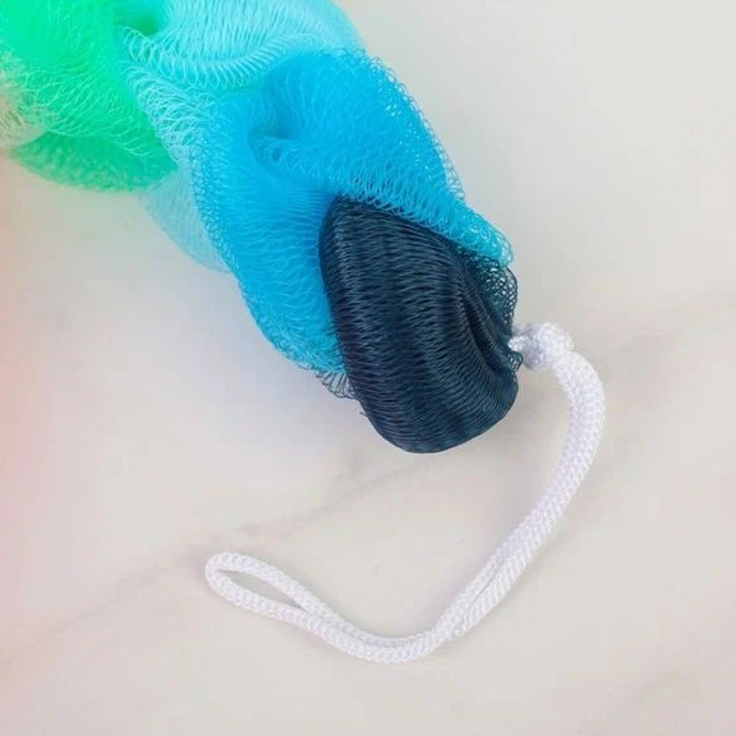 Мочалка для тела косичка "Радуга", 30 гр 1035888