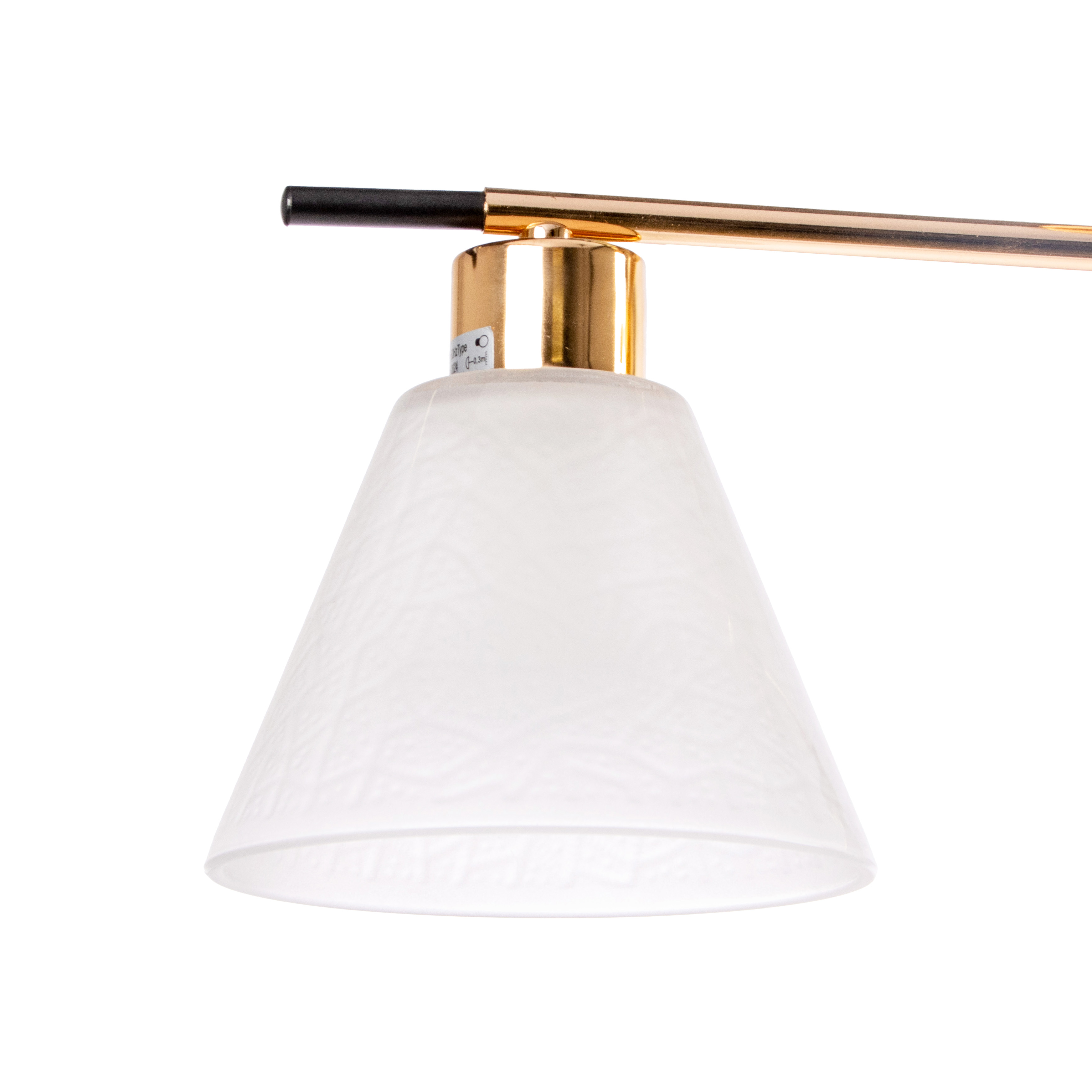 Люстра 09112-3.3-03 FG+BK 40Вт S=18м2  *2