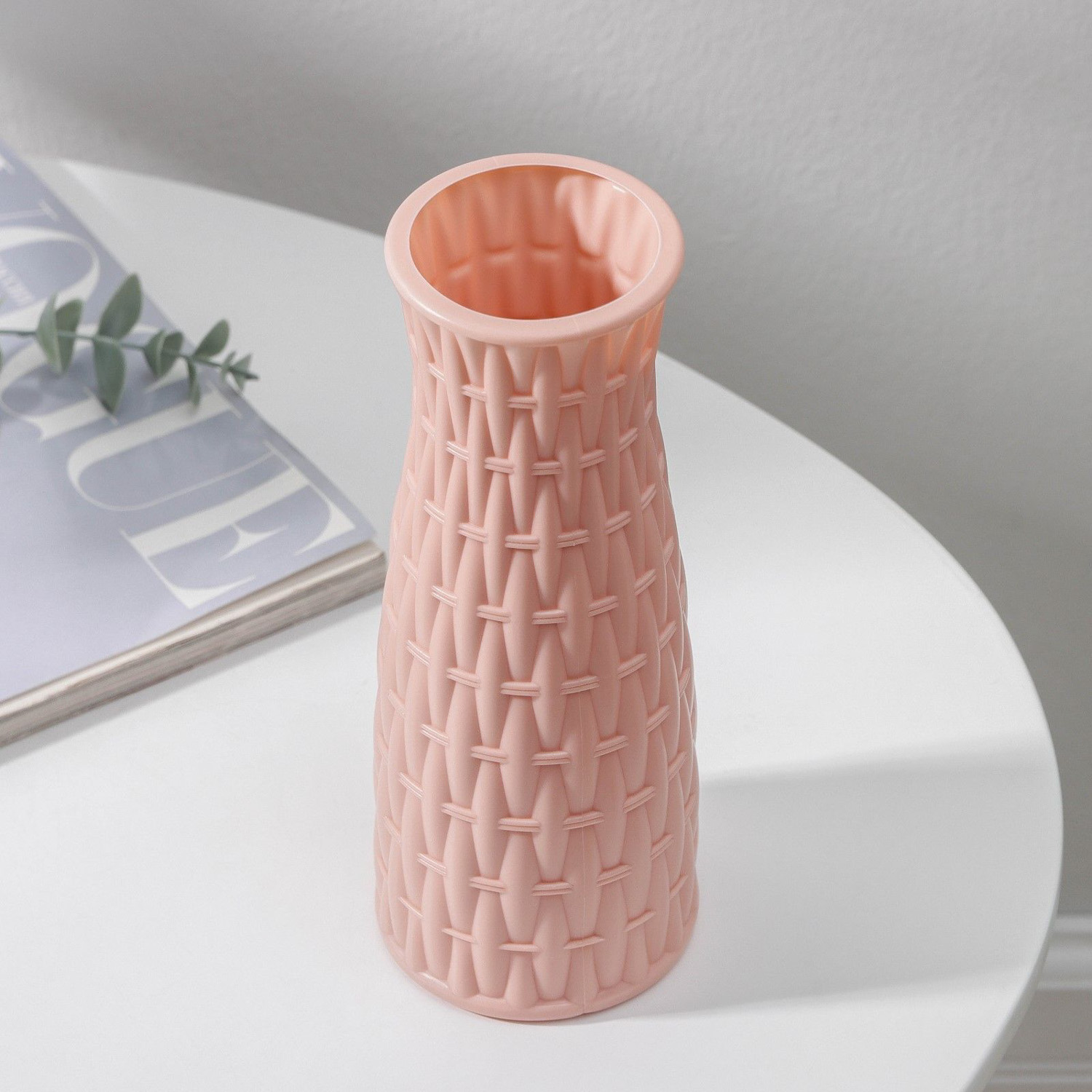 Ваза "Ротанг" 8х21 см, цвета МИКС   4622711