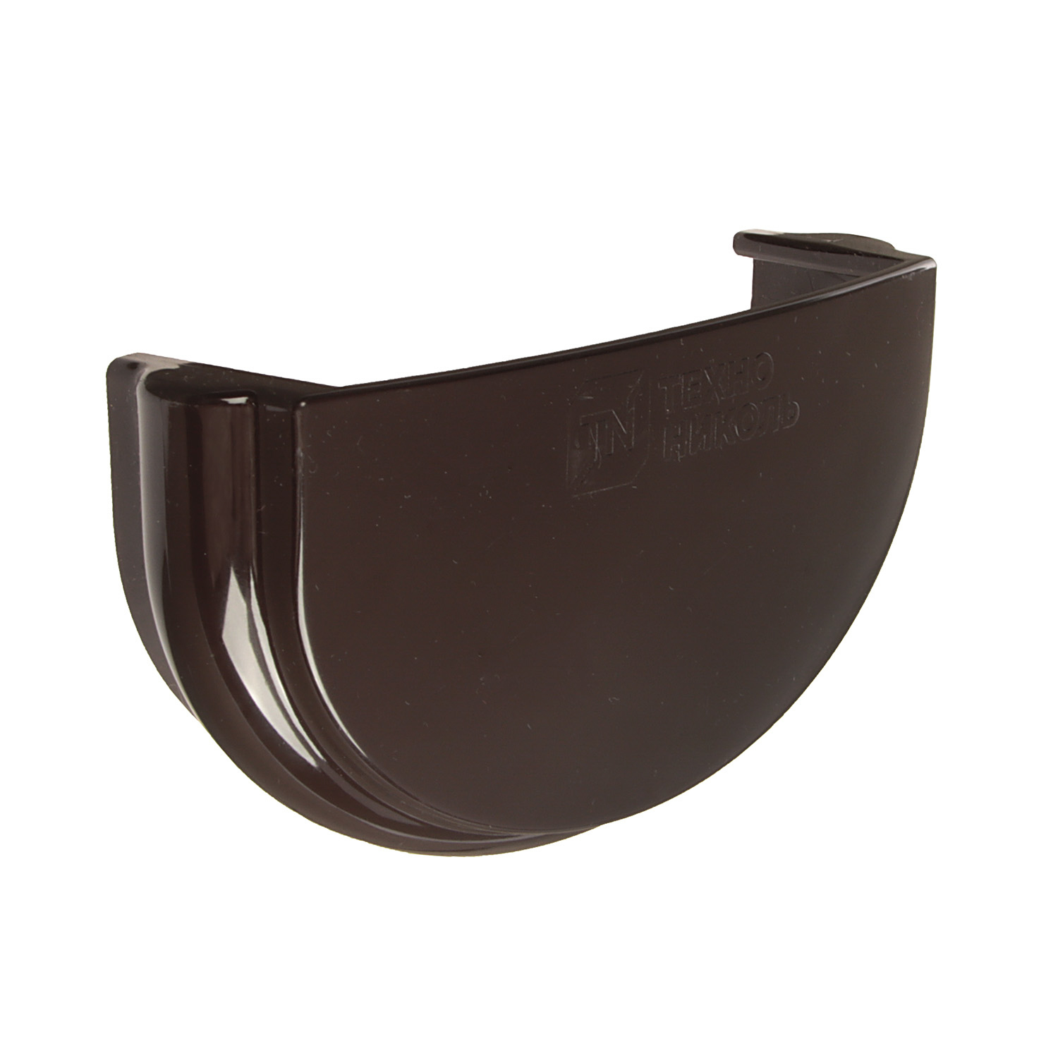 Заглушка желоба 120 мм ТехноНиколь, темно-коричневый