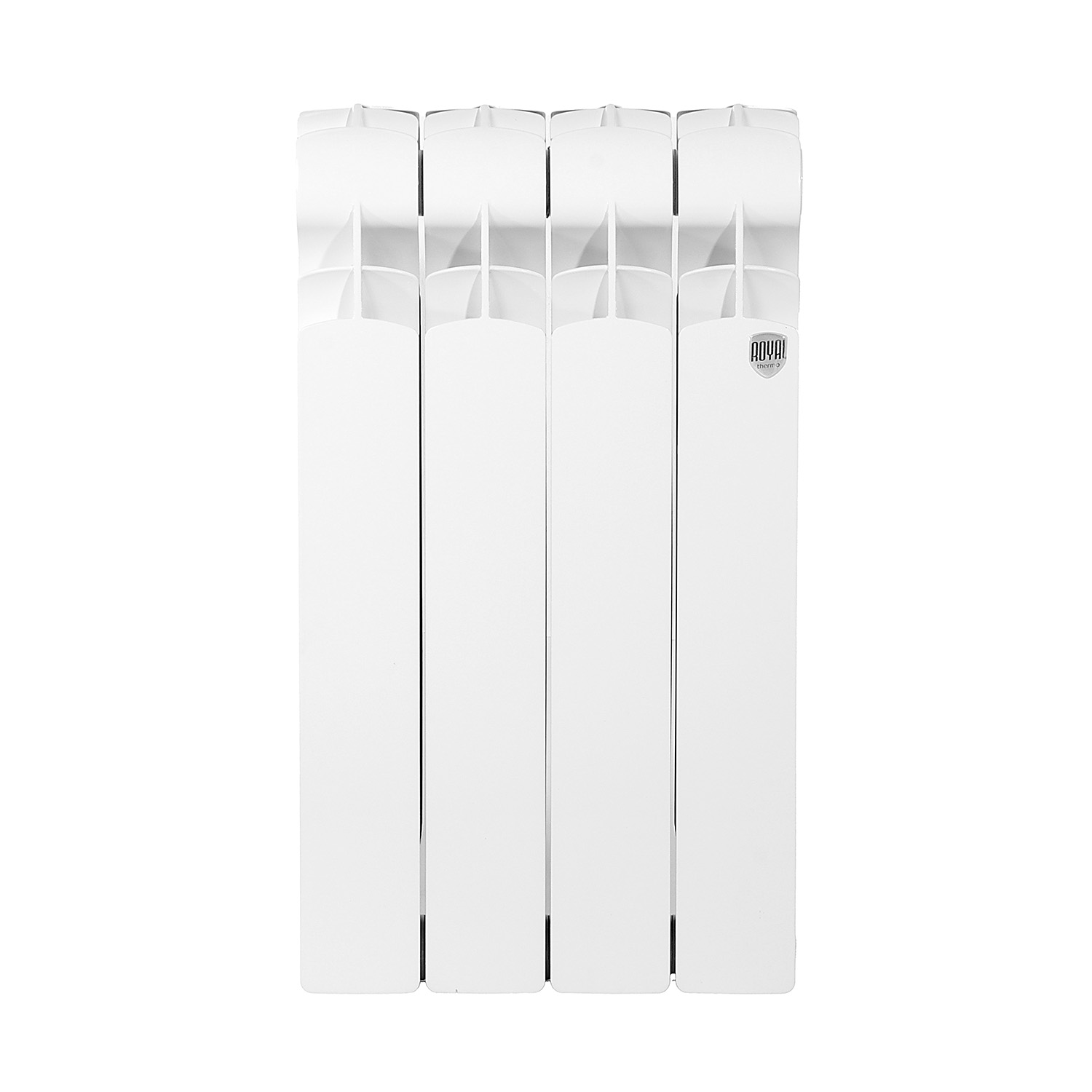Радиатор биметаллический 4 секции Royal Thermo Indigo Super+, 500 мм, белый