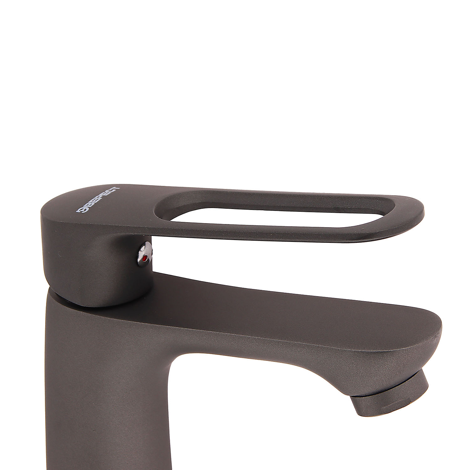 Смеситель для умывальника Эверест B10-15319, короткий излив, рычажный