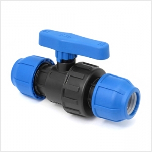 Кран шаровый ПНД Ø 20х20 *1/160