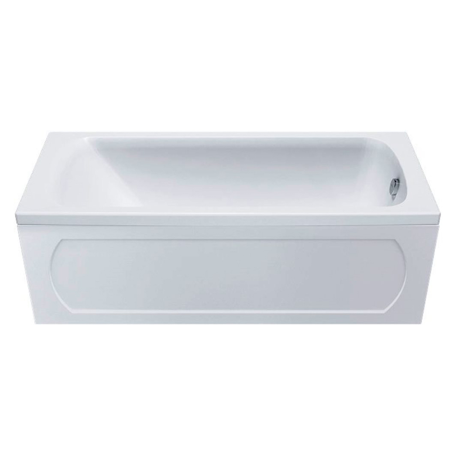 Ванна акриловая 160x70 см Triton Gamma, универсальная, без ножек