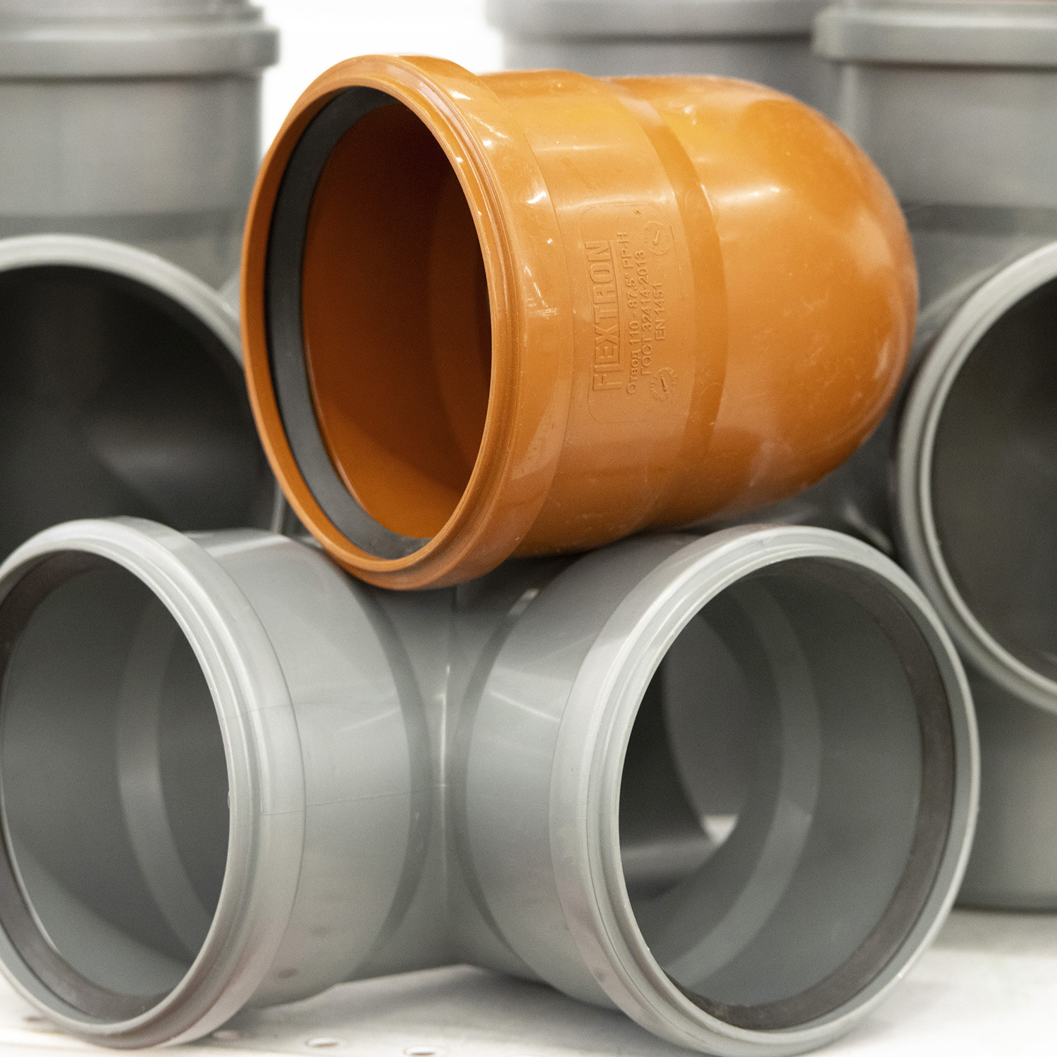 Отвод наружный Ø 110 мм 45° *1/20