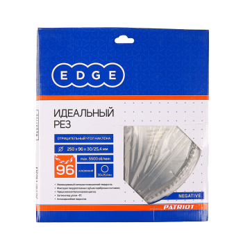 Диск пильный 230*30,0мм 24 зубьев по дереву (810010009) EDGE PATRIOT *1/10 Диск пильный 230*30,0мм 24 зубьев по дереву (810010009) EDGE PATRIOT *1/10