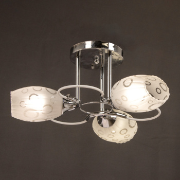 Люстра Verner Lighting N0475/3, 40 Вт, E27, 3 лампы, хром