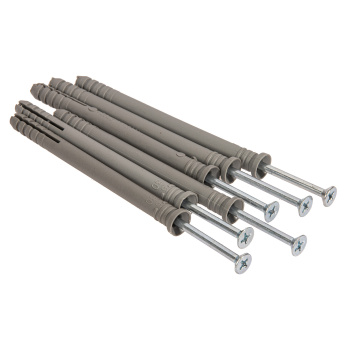 Дюбель с шурупом BROZEX 6,0*80 ВЕДРО (100шт) *6 Дюбель с шурупом BROZEX 6,0*80 ВЕДРО (100шт) *6