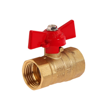 Кран шаровый 1/2" (Ø15) М/М бабочка STI 11Б27п (455) *1/160