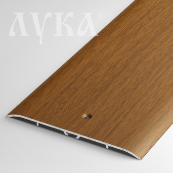 Порог-стык одноуровневый 100х900 мм Лука ПС 05, орех