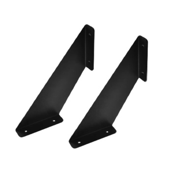 Кронштейн для полки 200*160*25мм черный СИЛА №46 *1/30