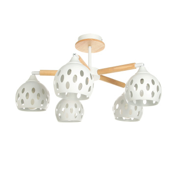 Люстра N4369/5WT 5*40W  E27 (d-700; h-300)  VERNER LIGHTING *1