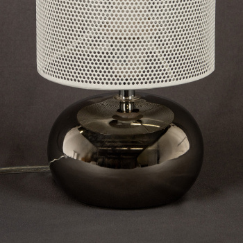 Лампа настольная 21018/1T SV WT Е14 40Вт S=2м2  *1/24