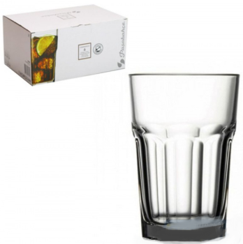 Набор стаканов стекло Pasabahce "Касабланка" 6шт 355мл д/коктейля 52708 *1/4