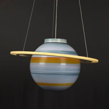 Люстра 8407 BL 32W*2+Е27 blue 600мм S=6м2  VERNER LIGHTING *1