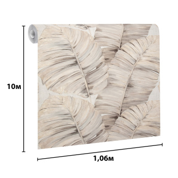 Обои  флиз. "Эрисманн" Bali (беж.) 60841-04 10.05х1.06м *6