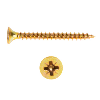 Шурупы жёлтые BROZEX пакет 3*30 (30шт) *10/100