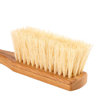 Щетка-сметка деревянная ручка 240х40х16мм, натур. щетина YOZHIK СЛ/303 ("Экобраш") *1/48