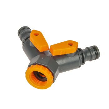 ПОЛИВ Разветвитель на кран 2-х канальный Belamos (5002) *1/120 ПОЛИВ Разветвитель на кран 2-х канальный Belamos (5002) *1/120