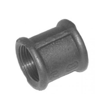 Муфта чугунная короткая Ø15 *10