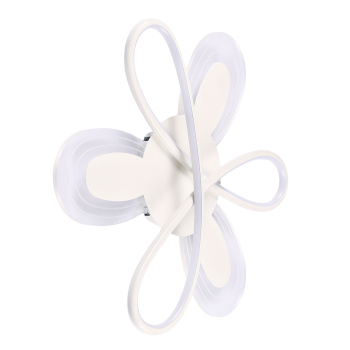 Люстра 2334/160W white 500 мм 3 реж., пульт S=25м2 VERNER LIGHTING *1