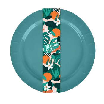 яяяНабор тарелок пластм. "Mexican Fresh" d20см 4шт артSE182412578 "Plast Team" *1/12