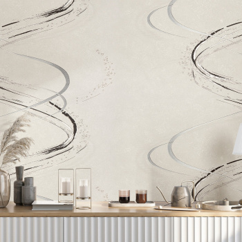 Обои  флиз  Ateliero Tornado (беж.) 589231 1.06*10м *6