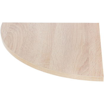 Полка ЛДСП 4 радиусная 250*250*16мм Сонома *10