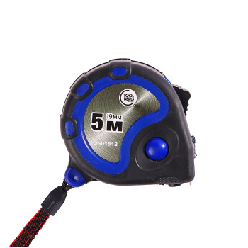 Рулетка 5м*19мм резин.корпус T4P (арт.2501512) *1/12/120