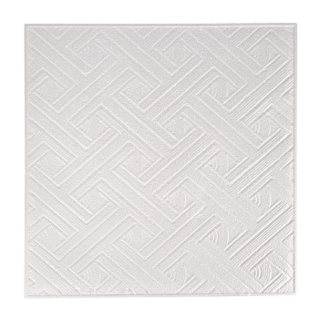 Плитка потолочная 50х50 см Вереск, 2 м², белый