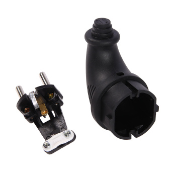 Вилка угловая КАУЧУК Smartbuy 2P+PE 16А 230В IP44 (SBE-16-P09-R) *1/200