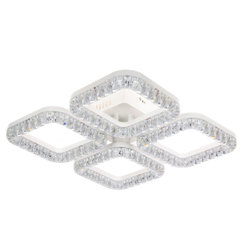 Люстра 09848-0.3-04A WH LED ПДУ+диммер S=14м2 *1