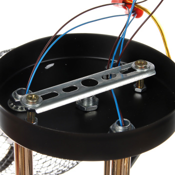 Люстра N6408/3 BK+FGD 3*40W E27 220V (d-540; h-230) VERNER LIGHTING *1