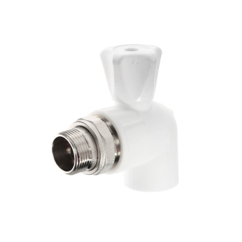 Кран шаровый PPRC д/радиаторов НР Ø 25-3/4" угловой *1/20