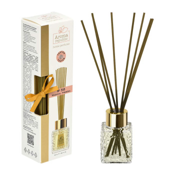 Диффузор ароматический AROMA REPUBLIC 50 мл СТЕКЛО Magical freesia №58  93822  *1/12 Диффузор ароматический AROMA REPUBLIC 50 мл СТЕКЛО Magical freesia №58  93822  *1/12